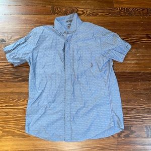💚(B1G2) Mens Eddie Bauer Button Up- Size M